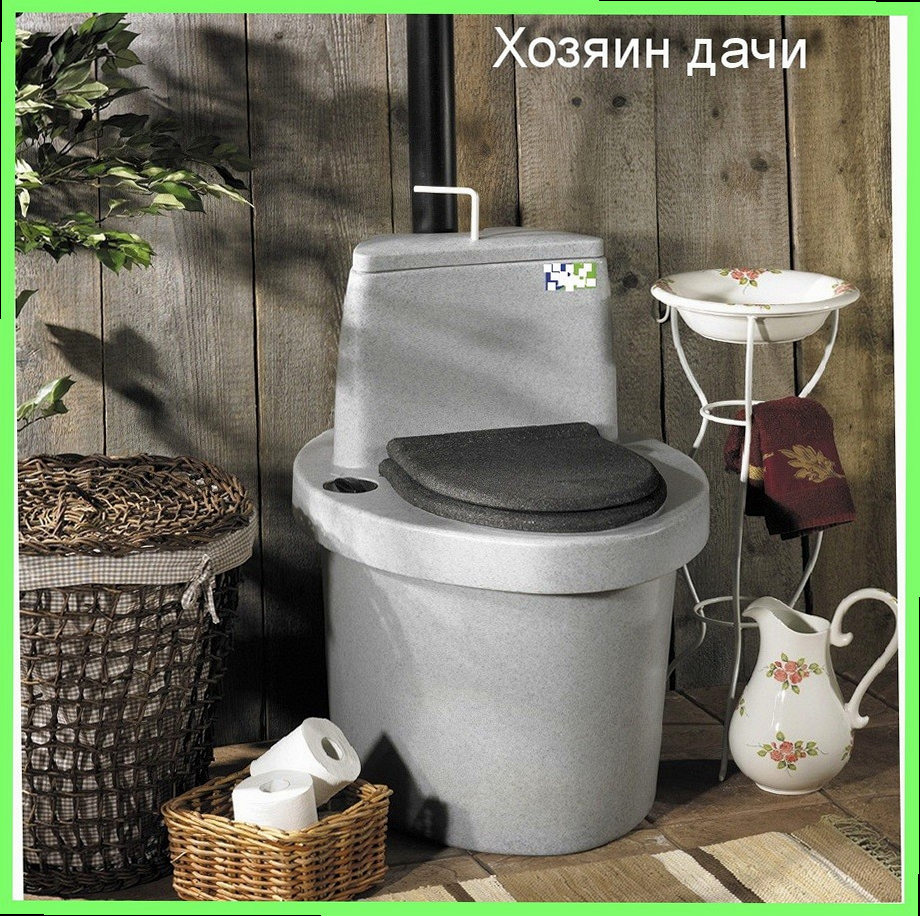 Туалет зимой на даче