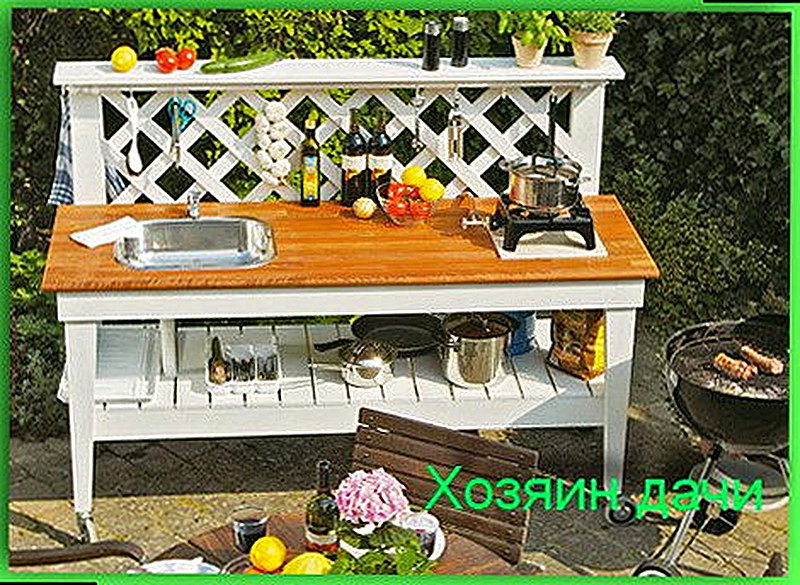 Как сделать мойку на даче
