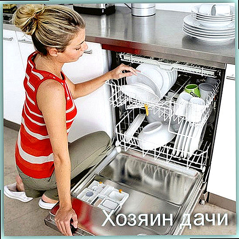 Посудомоечная машина на даче зимой
