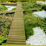 Дорожки на даче из досок