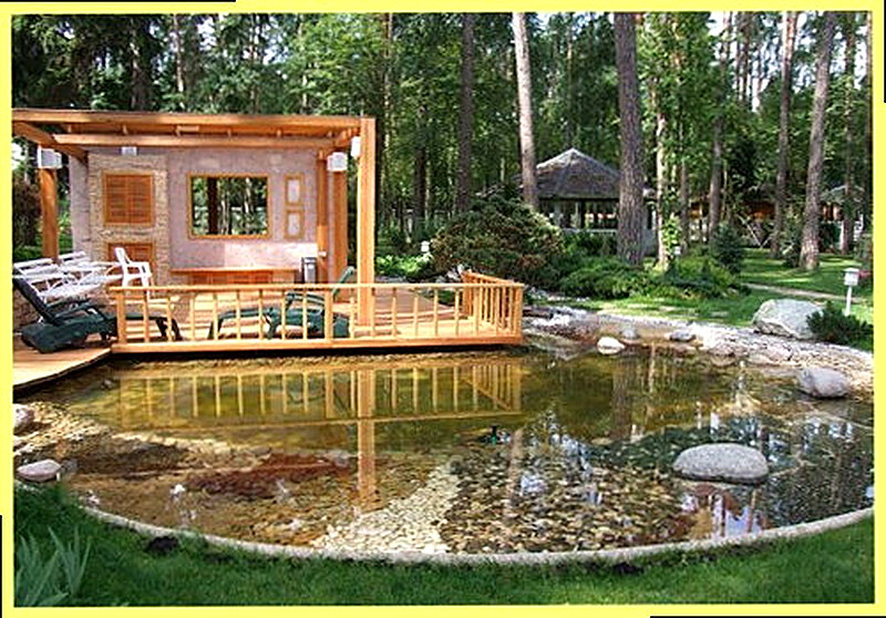 Водоём для разведения раков