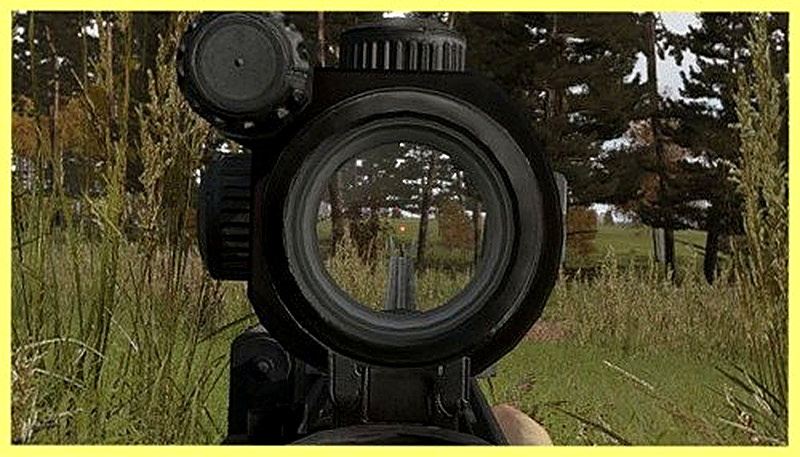 Коллиматорный прицел принцип действия