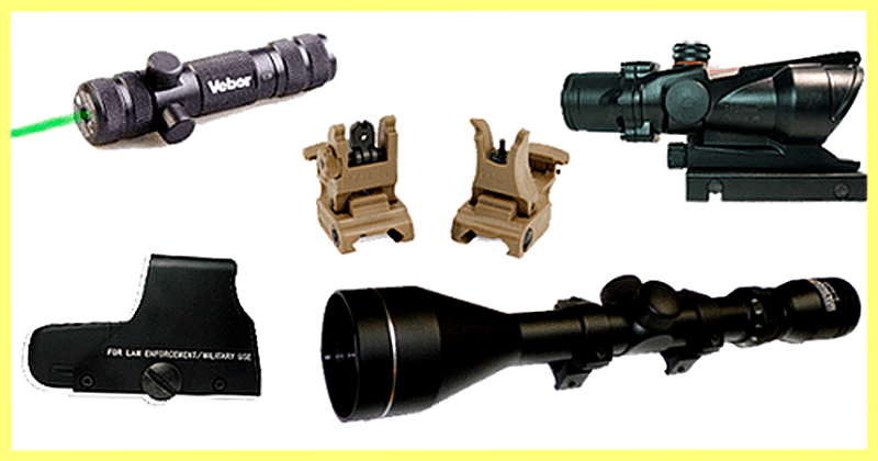 Виды прицелов для оружия