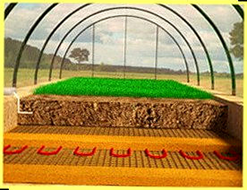 Кабельный обогрев теплиц фото