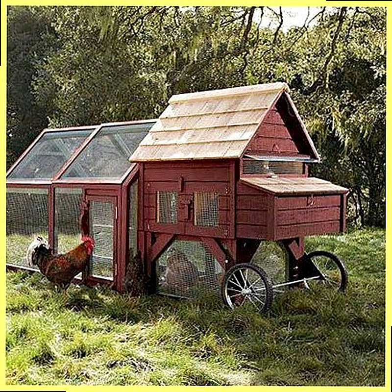 Каркасный курятник