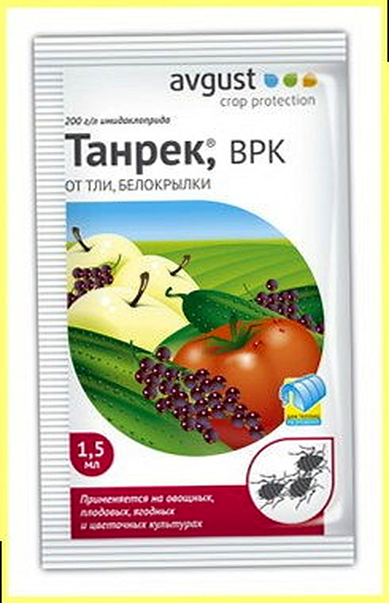 Танрек от тли и белокрылки