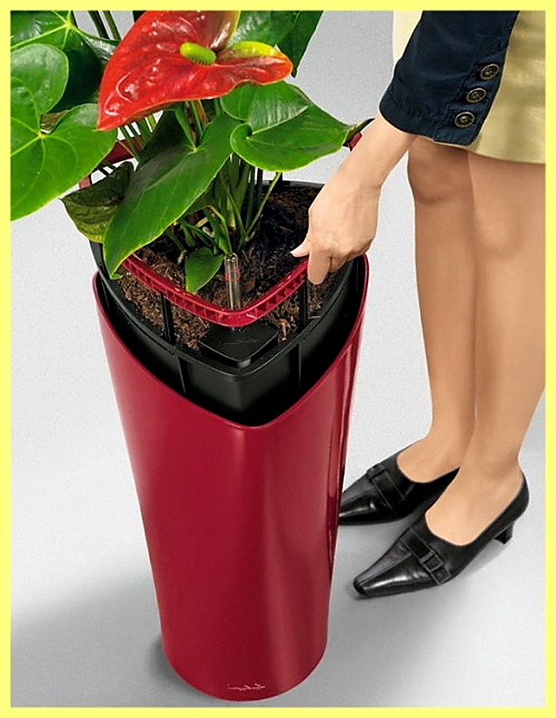 Горшки для цветов с автополивом lechuza