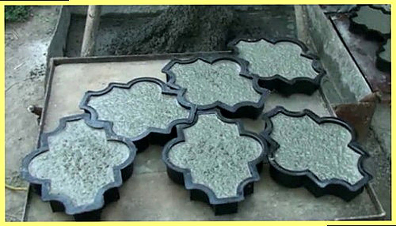 Готовим бетон для тротуарной плитки