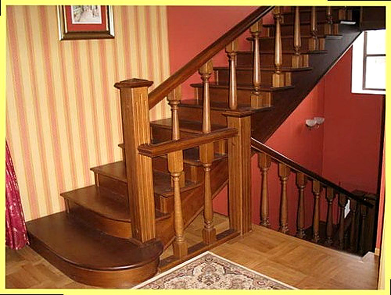 Деревянные лестницы в частном доме проекты фото