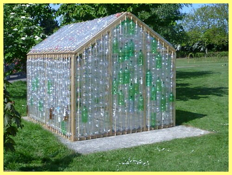 Как сделать парник из бутылок