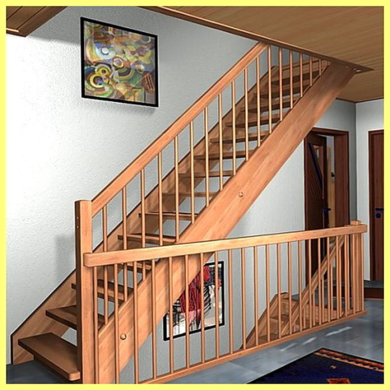 Лестница на тетивах фото