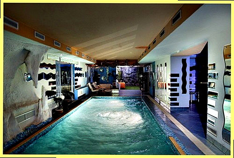 Сауна с басейном