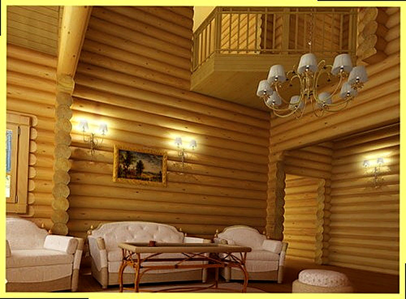 Чем обработать сруб из оцилиндрованного бревна