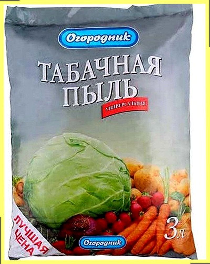 Табачная пыль применение в садоводстве
