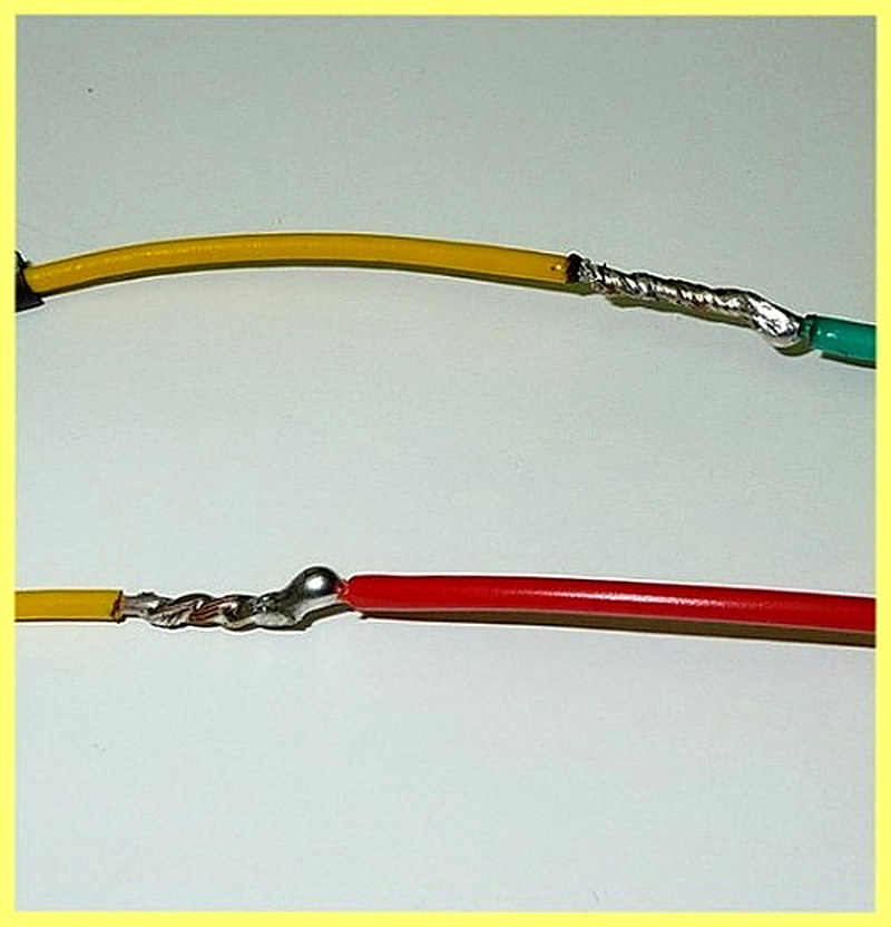 Пайка проводов