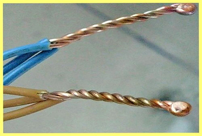 Скручивание проводов