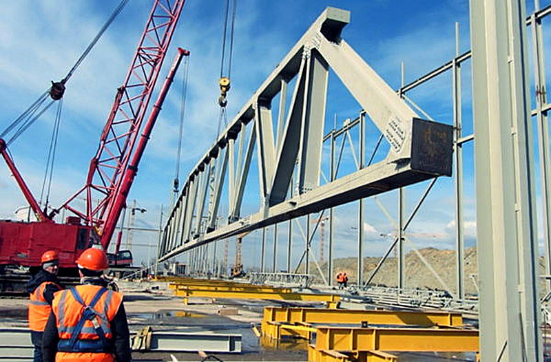 Монтаж металлоконструкций стоимость работ за тонну