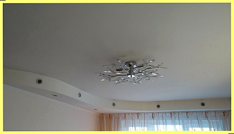 Матовый натяжной потолок