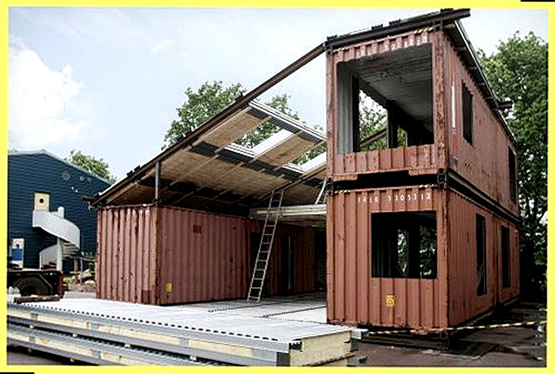 Как построить дом из контейнеров