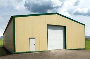 Цена за квадратный метр ангара из сэндвич панелей