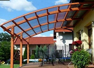 Беседки и террасы из поликарбоната