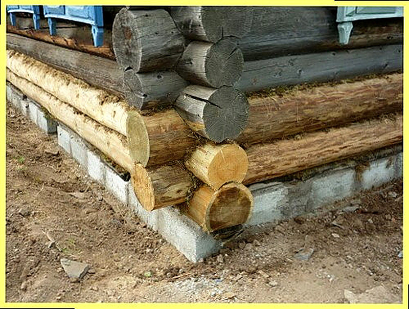 Замена нижних венцов деревянного дома своими руками