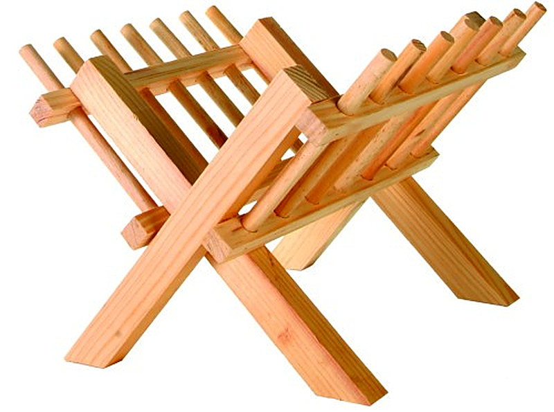 Кормушка для овец из деревянных планок