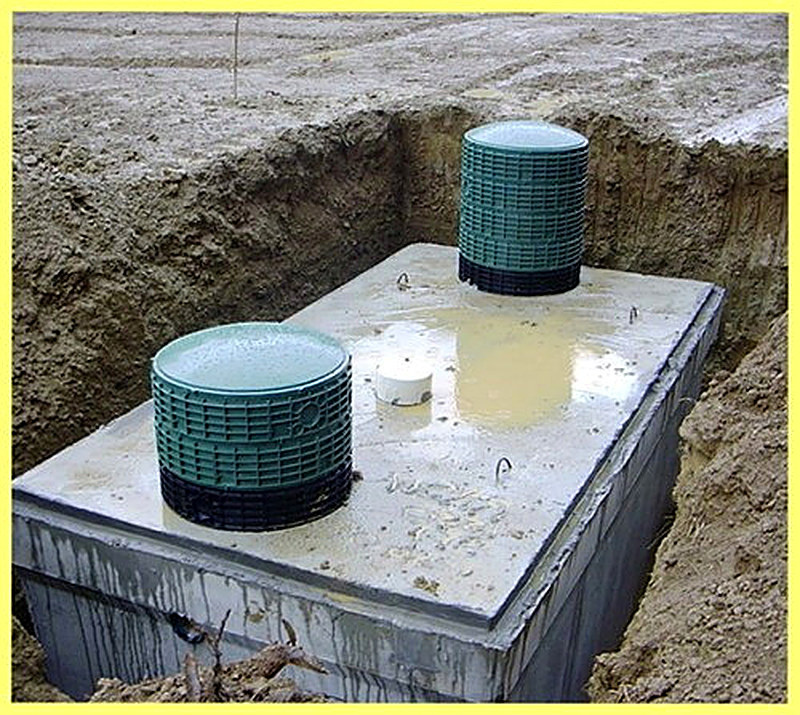 Septik iz monolitnogo betona svoimi rukami