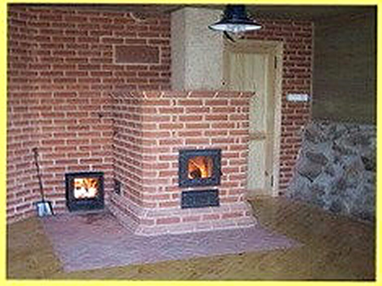 Кирпичная печь для дома своими руками