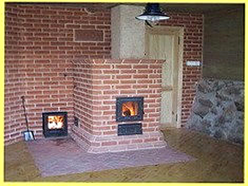 Кирпичная печь для дома своими руками