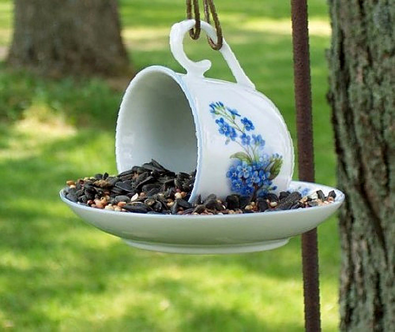 Кормушки для птиц своими руками фото оригинальные идеи