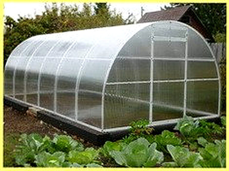 Теплицы из поликарбоната своими руками из профильной трубы