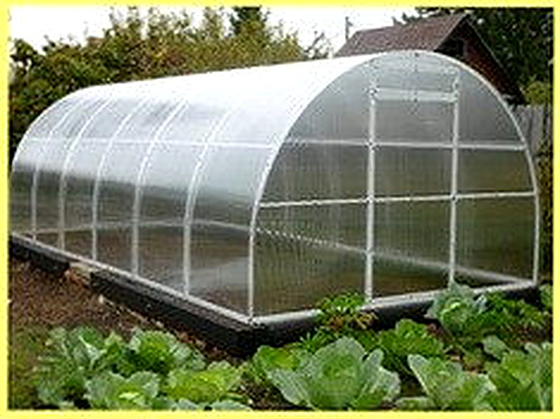 Теплицы из поликарбоната своими руками из профильной трубы