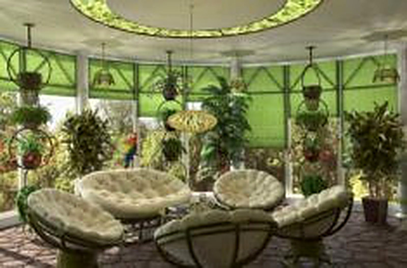 Зимний сад в частном доме фото