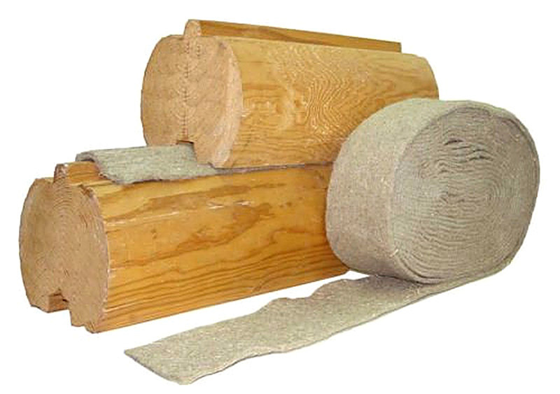 Межвенцовый утеплитель из льна