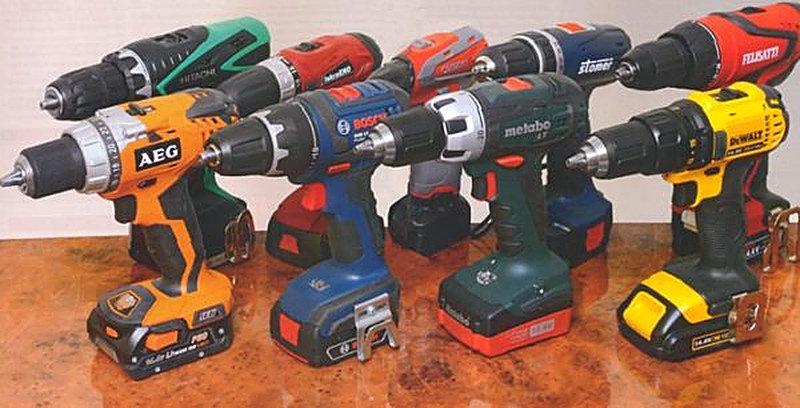 Шуруповерты виды и особенности