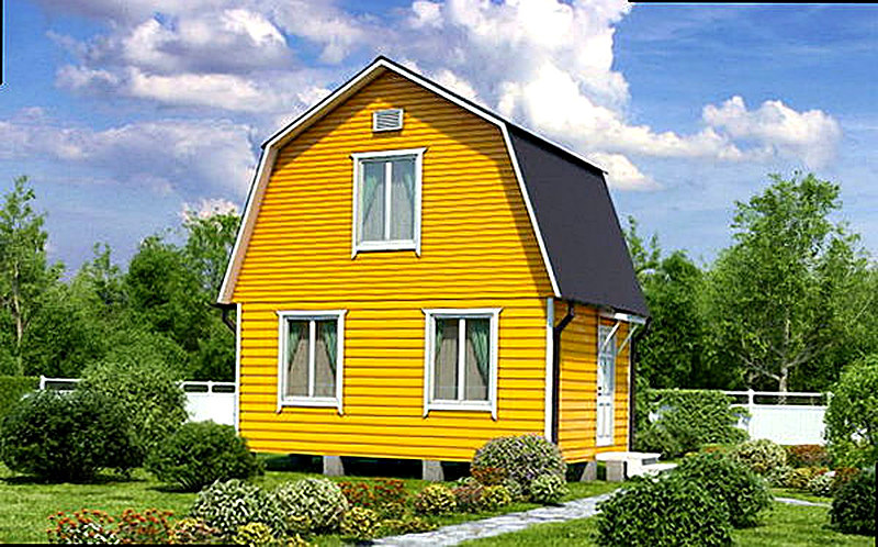 Дешевые дачные домики под ключ в СПб