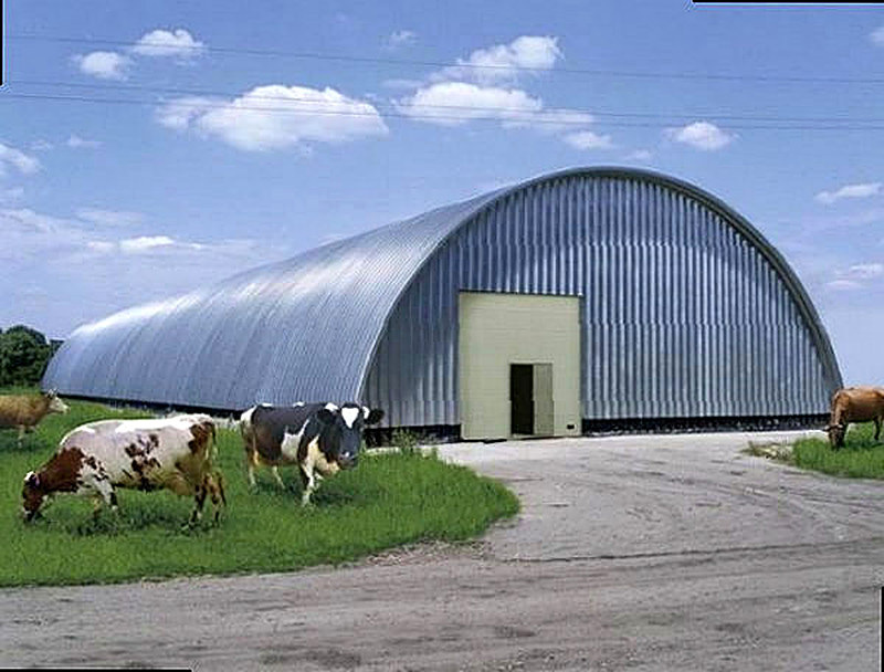 Какие бывают бескаркасные ангары