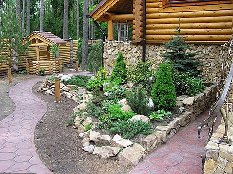 Камни для ландшафтного дизайна