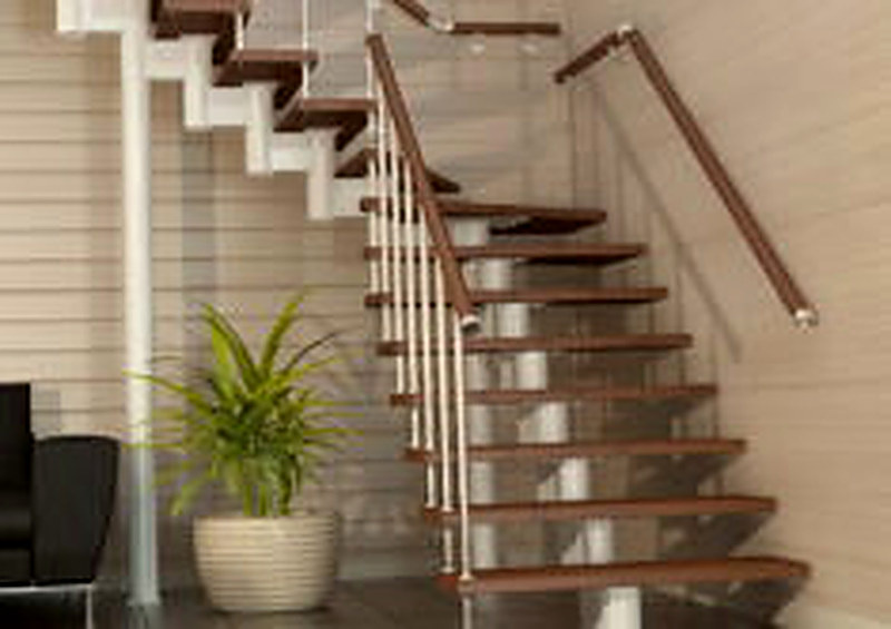 Модульные лестницы на второй этаж в частном доме