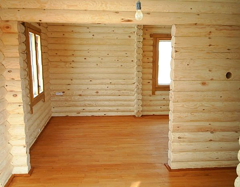 Преимущества шлифовки сруба