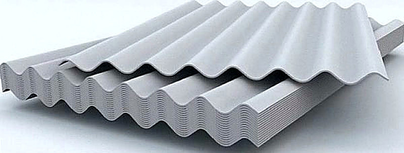 Шифер для крыши описание материала