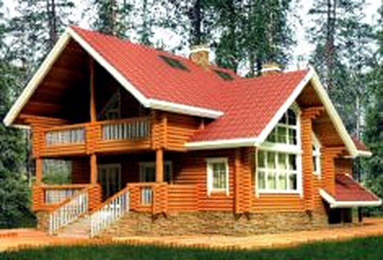 Срок службы дома из оцилиндрованного бревна