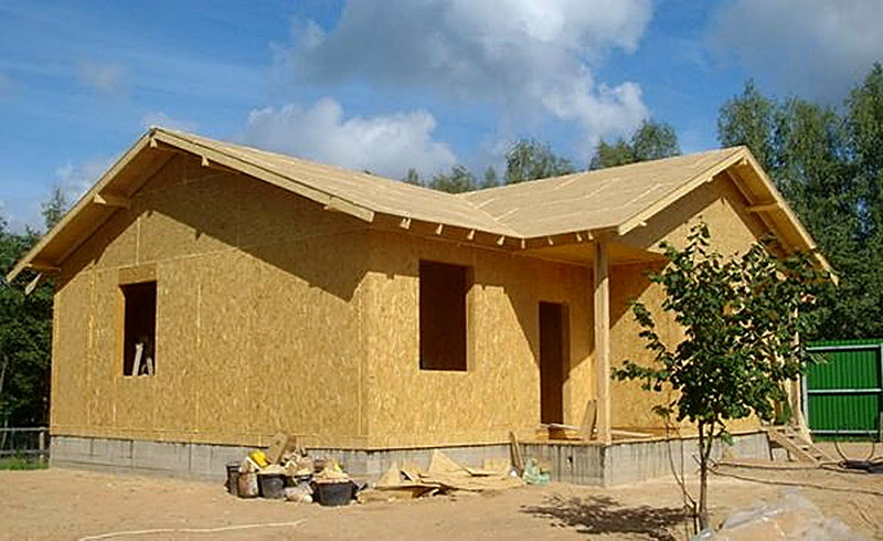 Дома из Sip панелей для постоянного проживания