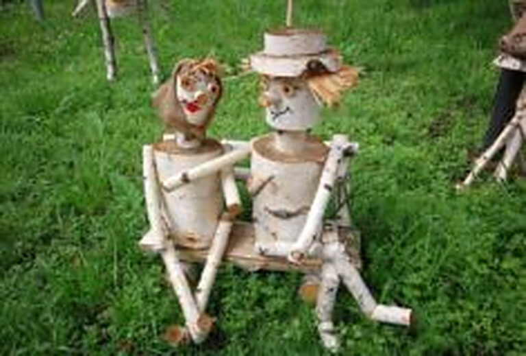 Поделки для дачи из бросового материала своими руками