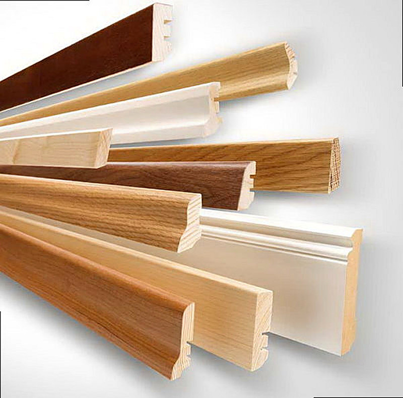 Деревянные плинтуса для пола