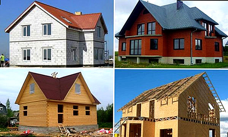 Из каких материалов лучше строить дом для постоянного проживания