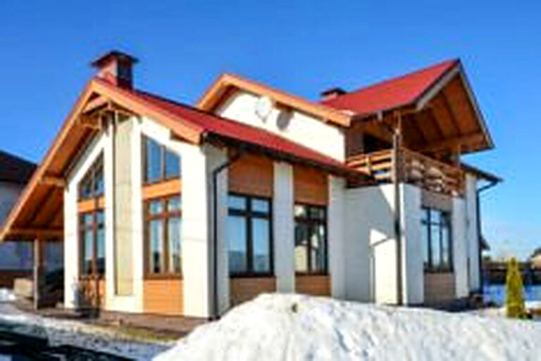 Отделка фасадов домов современными материалами фото