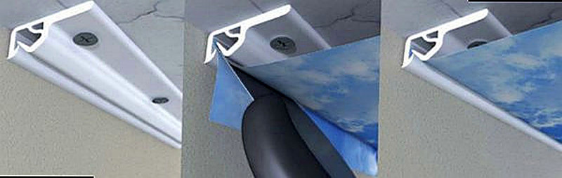 Багеты под натяжной потолок