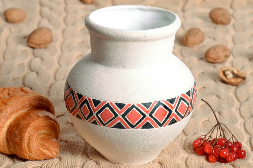 Как сделать кувшин из глины